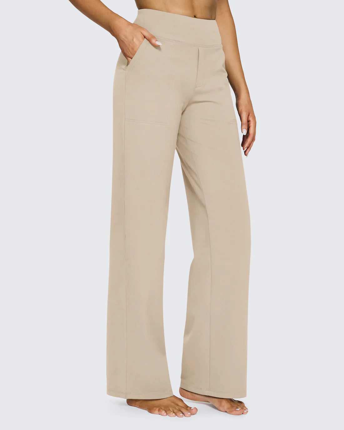 （Holiday discounts）Loose High-Rise Business Casual Pants