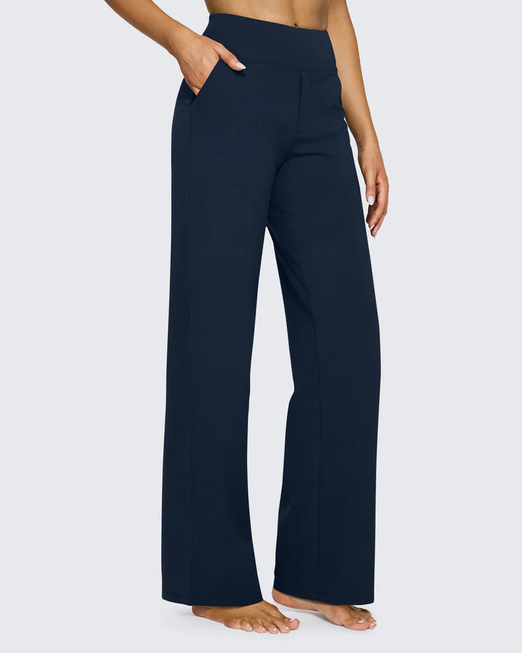 （Holiday discounts）Loose High-Rise Business Casual Pants