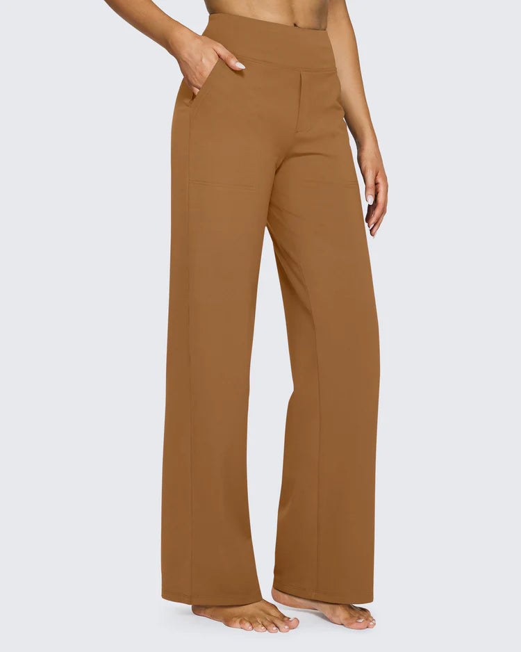 （Holiday discounts）Loose High-Rise Business Casual Pants