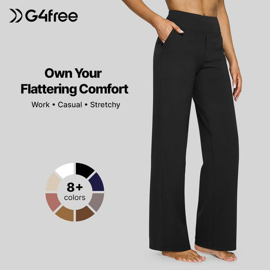 （Holiday discounts）Loose High-Rise Business Casual Pants