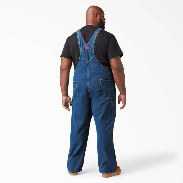 🔥Last Day Promotion!Men's Denim Bib Overalls, Workwear with Adjustable Straps and Convenient Tool Pockets