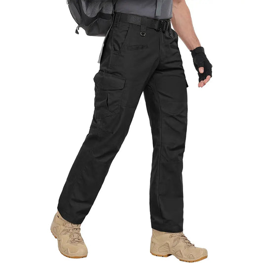 Men's Ripstop Water-Resistant Cargo Pants,Ripstop Water Resistant Hiking Work Pants