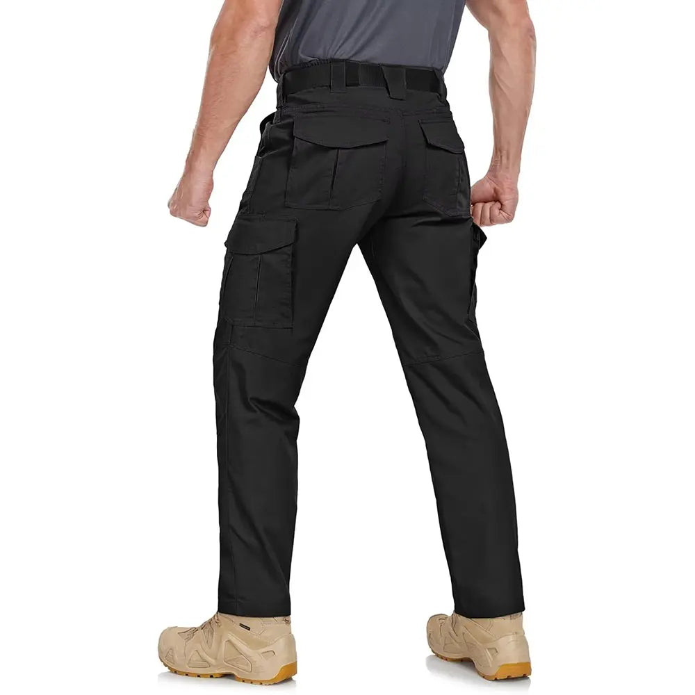 Men's Ripstop Water-Resistant Cargo Pants,Ripstop Water Resistant Hiking Work Pants