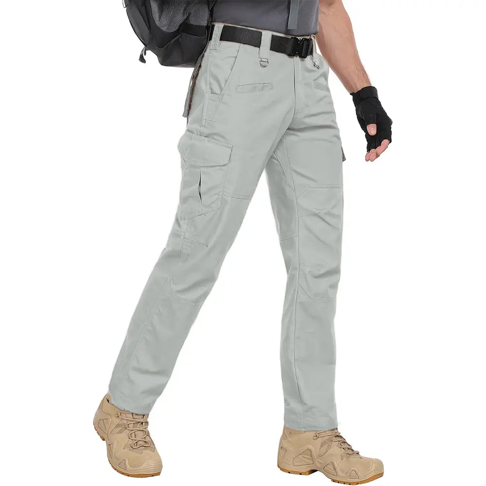 Men's Ripstop Water-Resistant Cargo Pants,Ripstop Water Resistant Hiking Work Pants