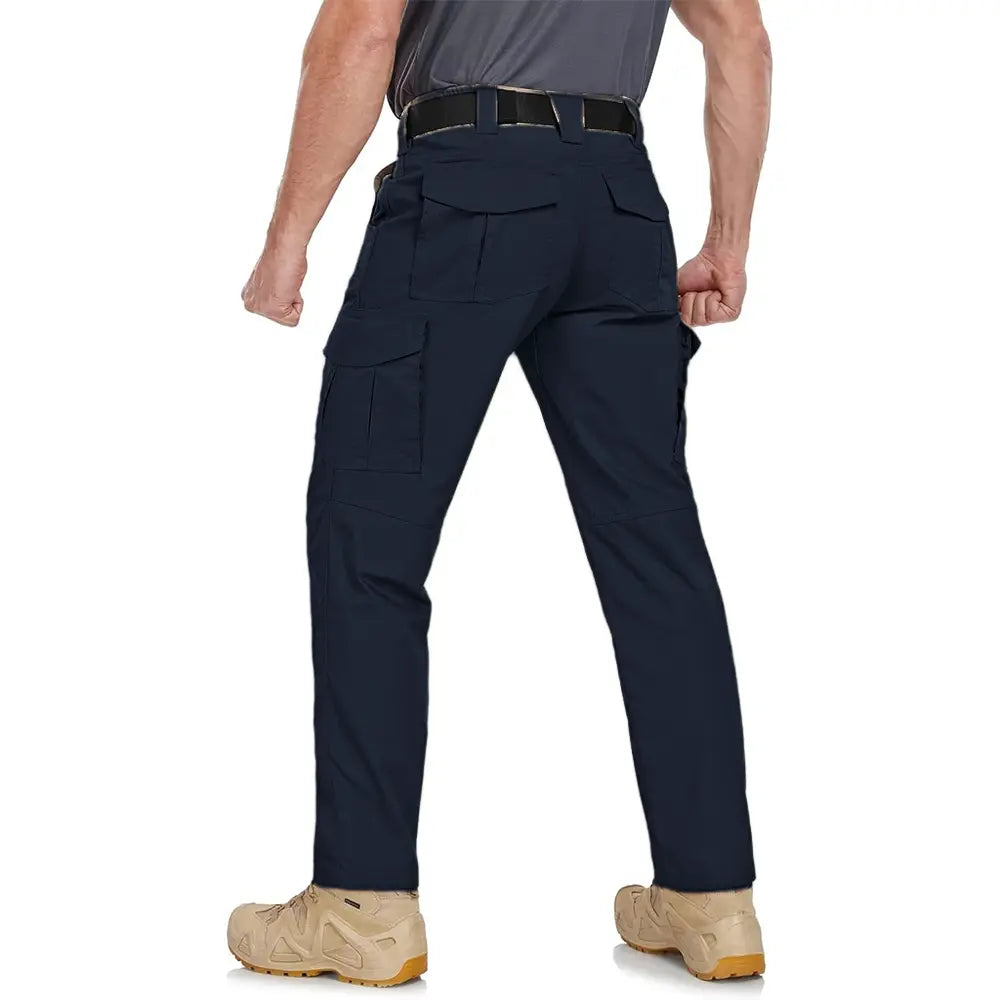 Men's Ripstop Water-Resistant Cargo Pants,Ripstop Water Resistant Hiking Work Pants