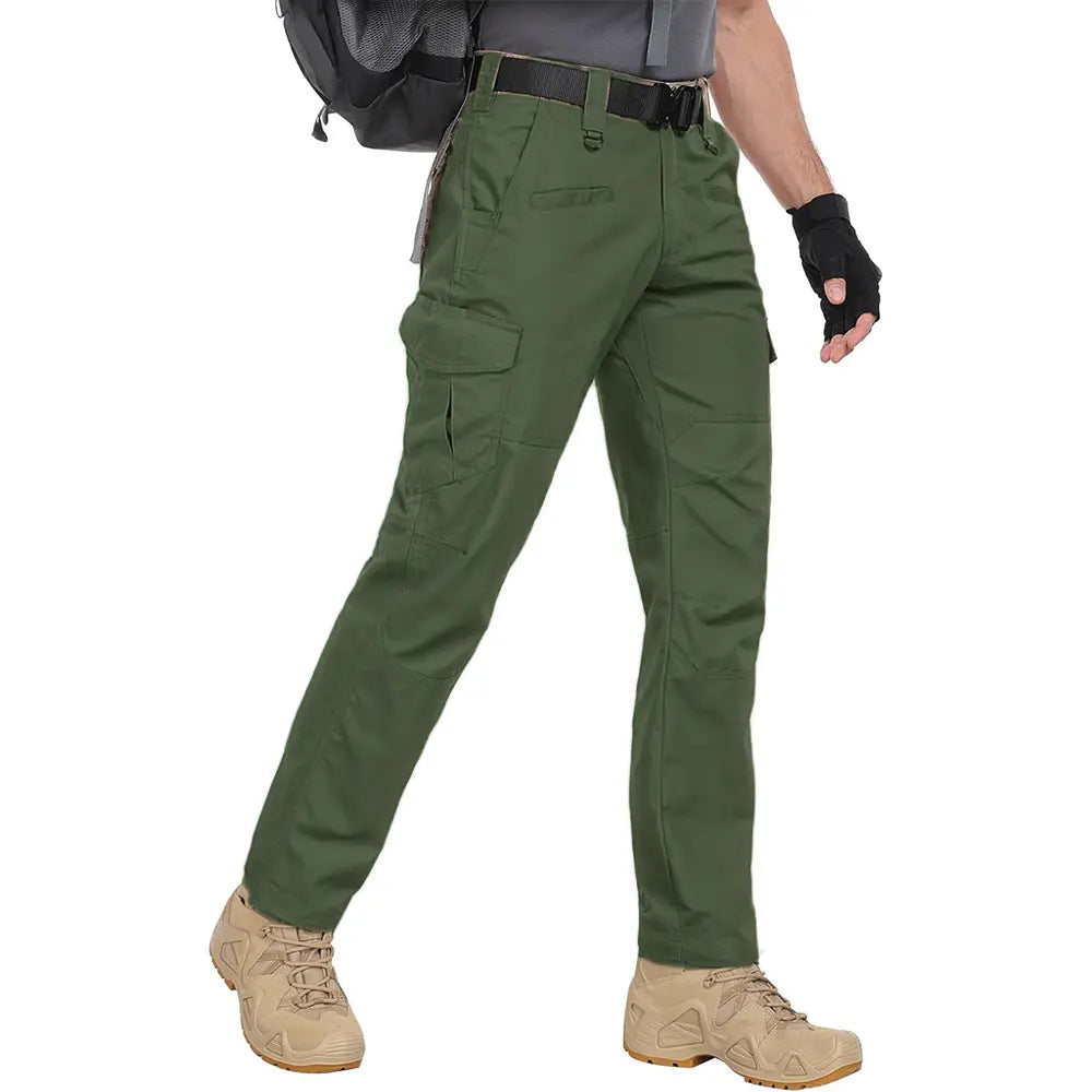 Men's Ripstop Water-Resistant Cargo Pants,Ripstop Water Resistant Hiking Work Pants